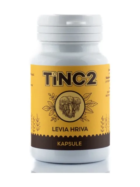 TINC2 Lví hříva kapsle 60 ks (500mg/kapsle)
