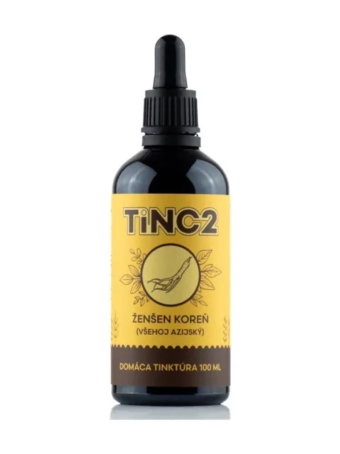 TINC2 TINKTURA - Žen-šen pravý kořen 100 ml