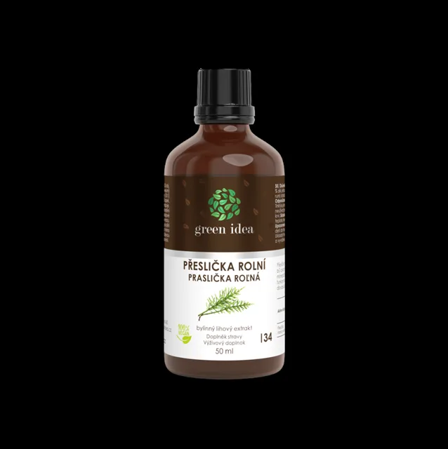 Tinktura z přesličky rolní – kapky 50 ml – Green idea