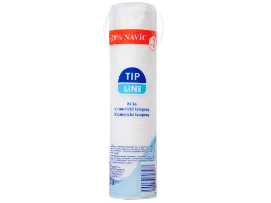 Tip Line kosmetické tampony 84 ks