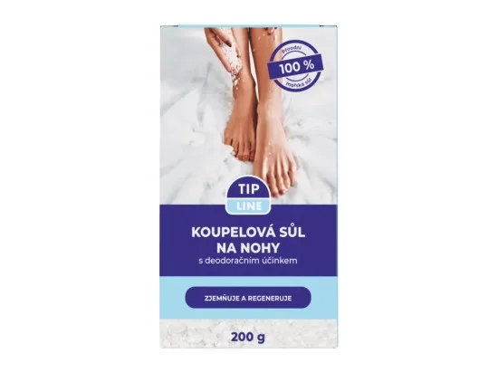 Tip Line koupelová sůl s deodoračním účinkem 200 g