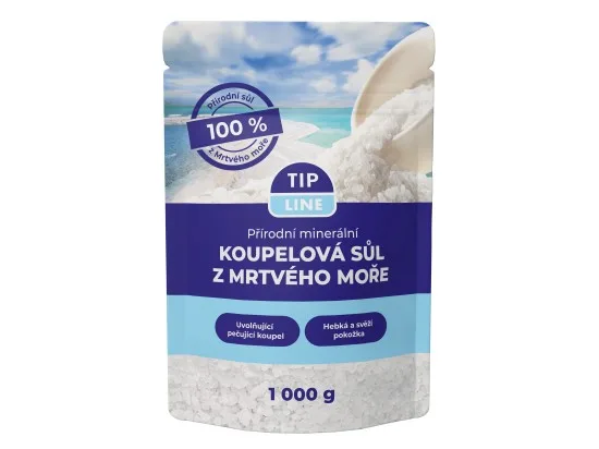Tip Line koupelová sůl z Mrtvého moře 1 kg