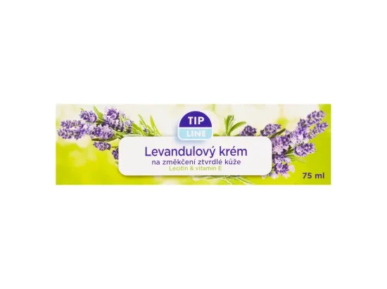 Tip Line levandulový krém na změkčení ztvrdlé kůže 75 ml