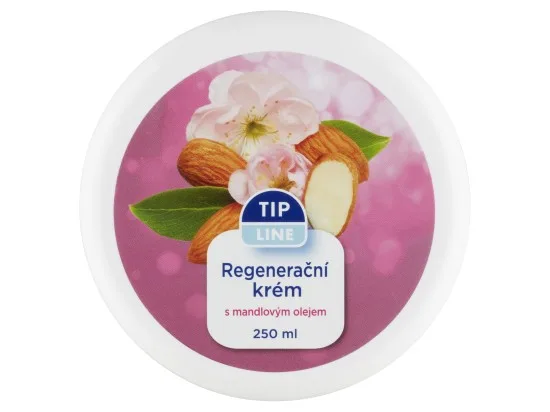 Tip Line regenerační krém s mandlovým olejem 250 ml