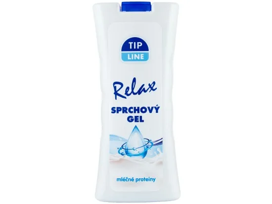 Tip Line Relax sprchový gel mléčné proteiny 500 ml