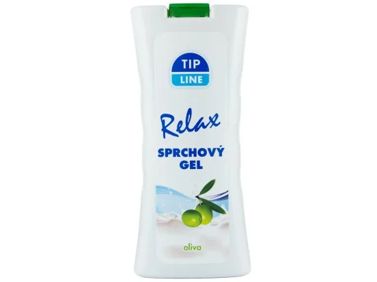 Tip Line Relax sprchový gel oliva 500 ml