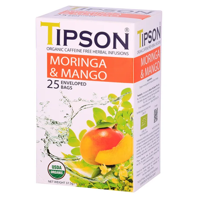 TIPSON Moringa & Mango 25 sáčků BIO