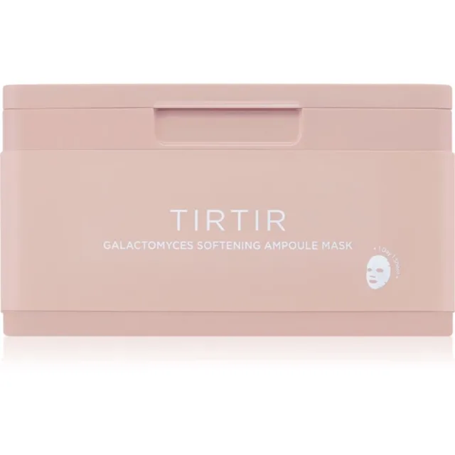 TIRTIR Ampoule Mask Galactomyces rozjasňující plátýnková maska s vyhlazujícím efektem 30 ks