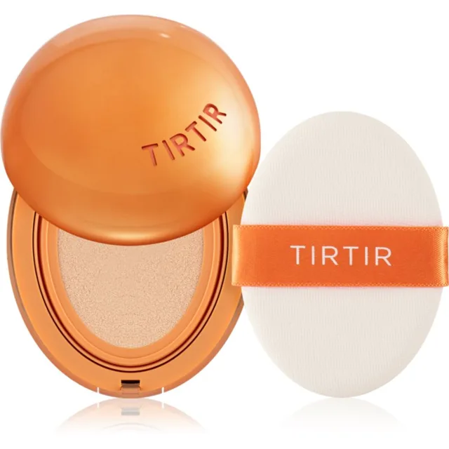 TIRTIR Mask Fit AI Filter Cushion dlouhotrvající make-up v houbičce s matným efektem odstín 23N Sand 18 g