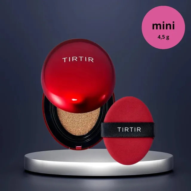 TIRTIR - Mask Fit Red Cushion Mini - Make-up s cushionem - odstín 24W Soft Beige