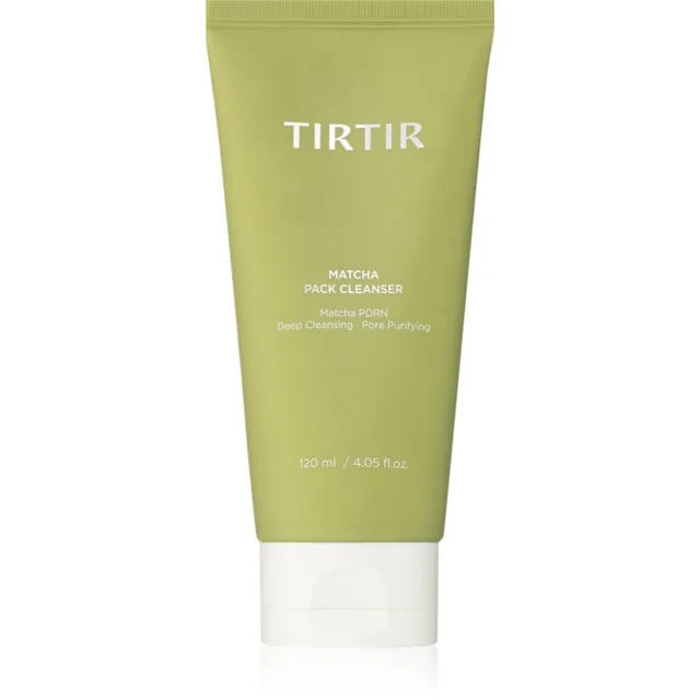 TIRTIR Matcha Pack Cleanser hloubkově čisticí gel se zklidňujícím účinkem 120 ml