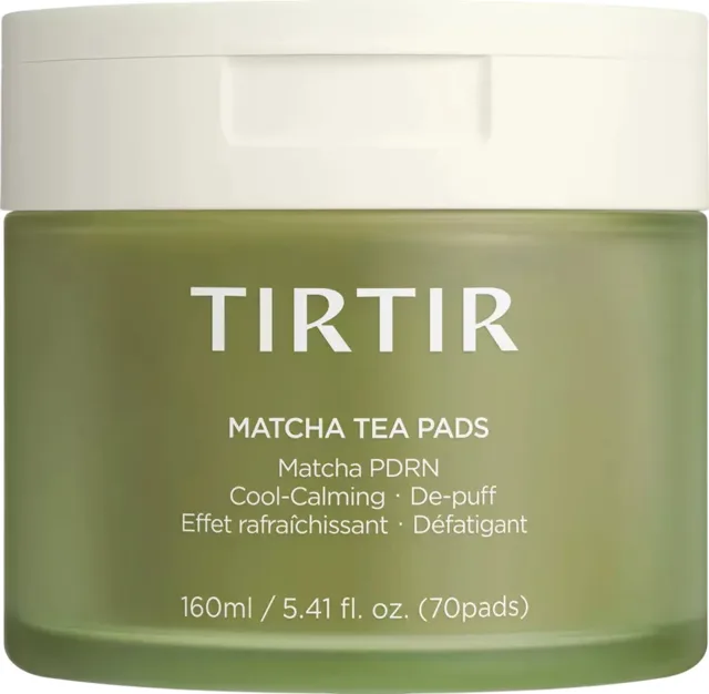 TIRTIR Zklidňující pleťové tampony Matcha Tea Pads 70 ks
