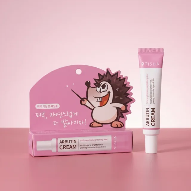 TISHA - Arbutin Cream - Rozjasňující krém s arbutinem proti pigmentovým skvrnám - 15g