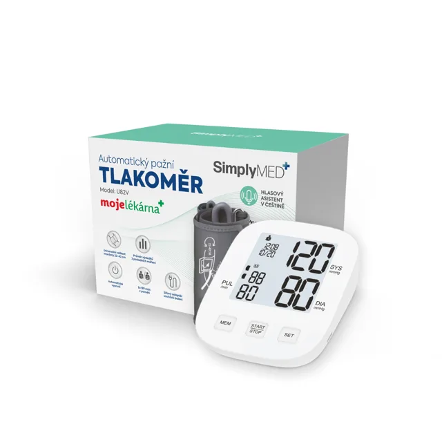 Tlakoměr digitální pažní Moje lékárna