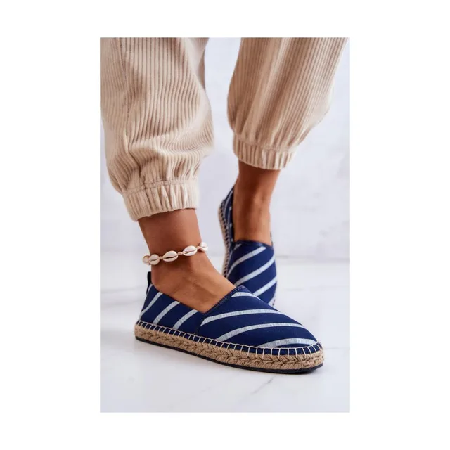 Tmavě modré dámské espadrilky Big Star