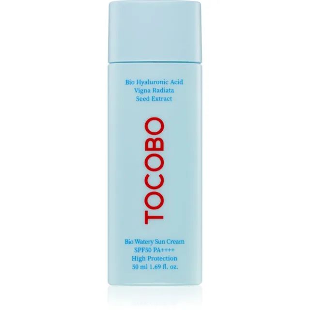 TOCOBO Bio Watery Sun Cream lehký hydratační gelový krém SPF 50+ 50 ml