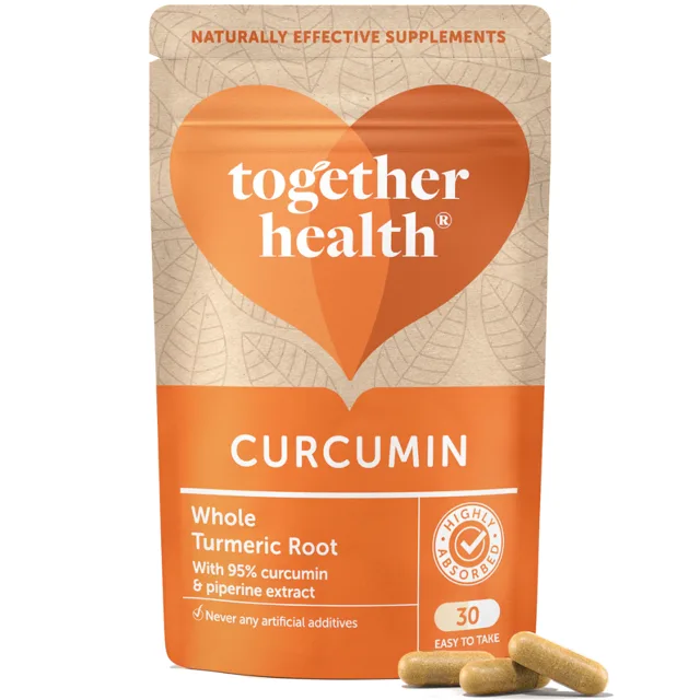 Together Health – Kurkumín/Kurkuma 200 mg, 30 kapslí