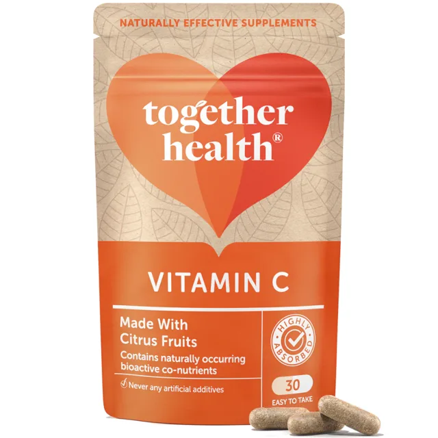 Together Health Přírodní vitamín C z plodů amly, 30 kapslí