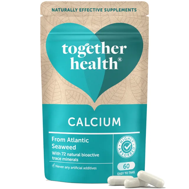 Together Health – Vápník z mořských řas 608 mg, 60 kapslí