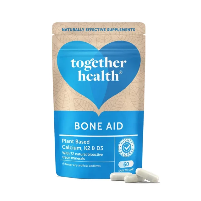 Together Health – Výživa pro kosti D3 + K2, 60 kapslí