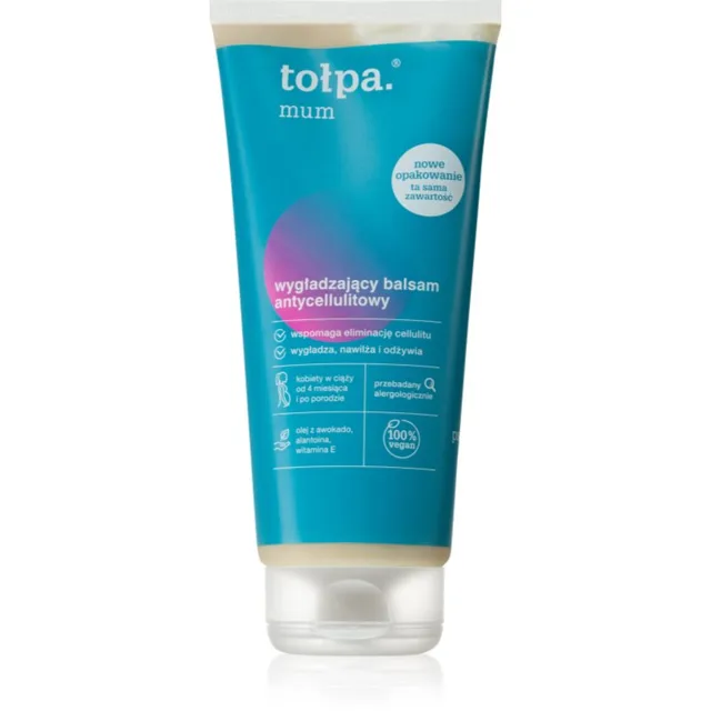 Tołpa Dermo Body Mum vyhlazující tělový balzám na celulitidu 200 ml