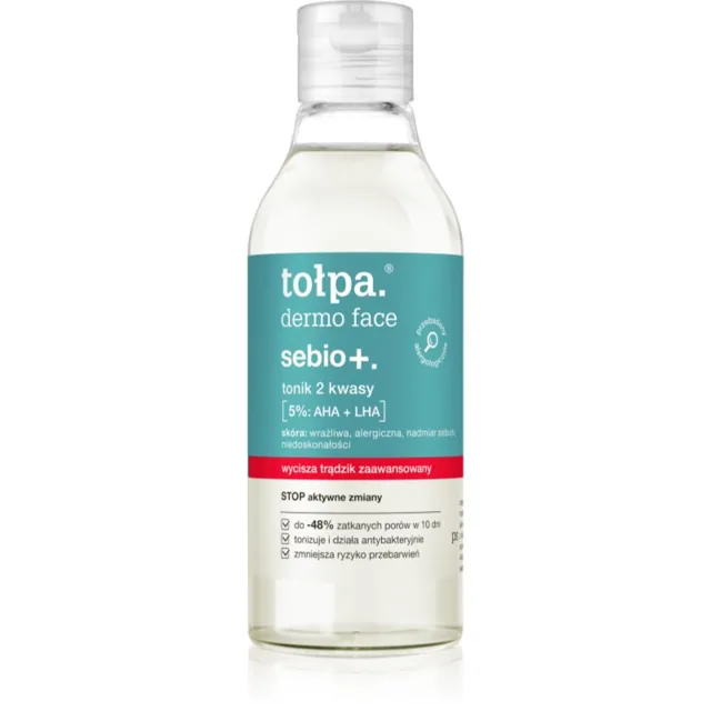 Tołpa Dermo Face Sebio + tonikum s kyselinami 200 ml