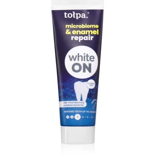 Tołpa On White Microbiome & Enamel Repair bělicí zubní pasta 75 ml