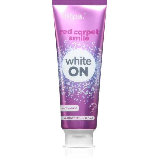 Tołpa On White Red Carpet Smile bělicí zubní pasta 75 ml