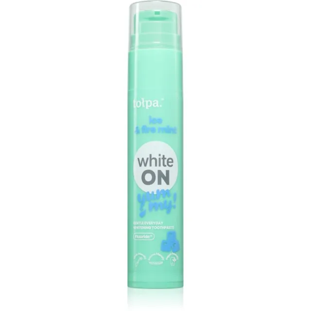 Tołpa On White Yummy bělicí zubní pasta příchuť Ice & Fire Mint 60 g