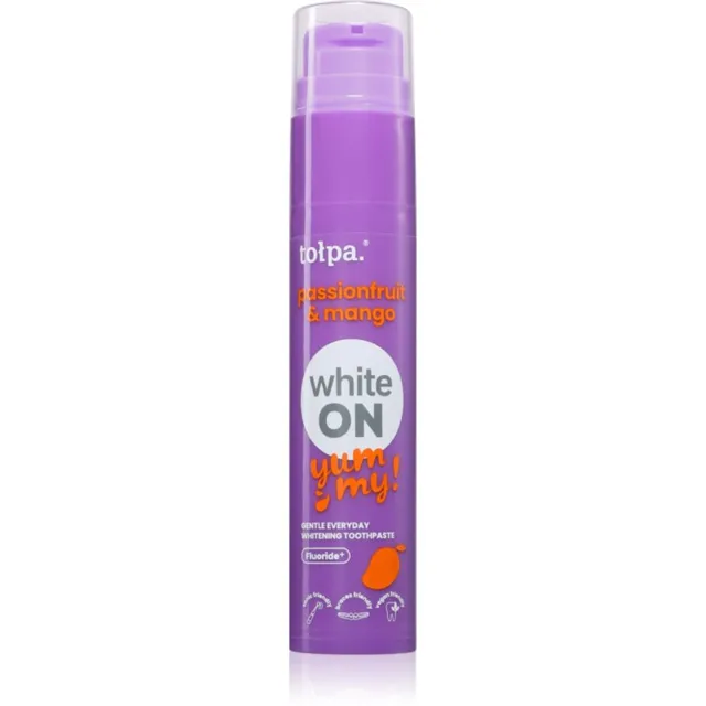 Tołpa On White Yummy bělicí zubní pasta příchuť Passionfruit & Mango 60 g
