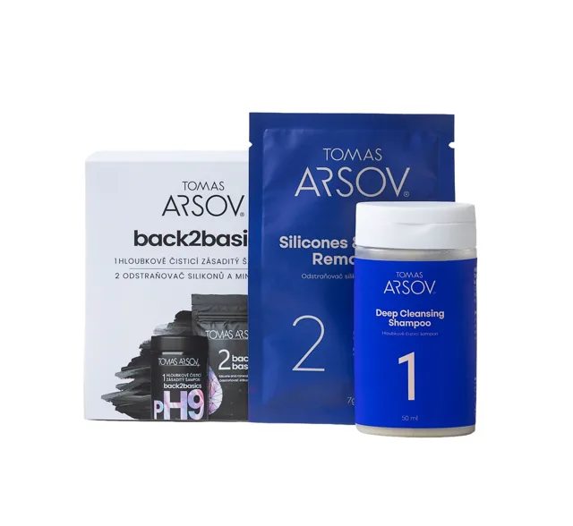 Tomas Arsov Back2basics šampon 50 g + odstraňovač 5 g