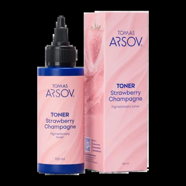 Tomas Arsov Barvicí toner na vlasy Strawberry Champagne 100 ml