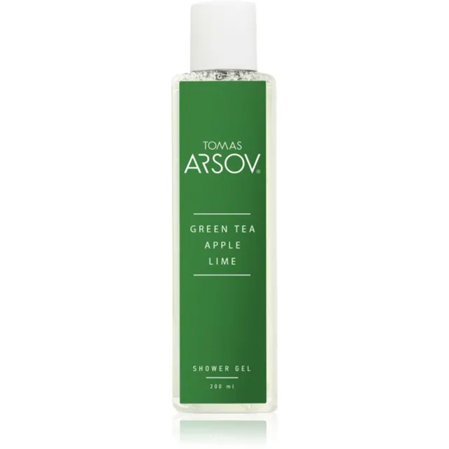 Tomas Arsov Green Tea Apple Lime Shower Gel parfémovaný sprchový gel 200 ml