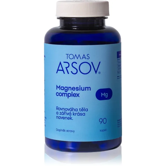 Tomas Arsov MAGNESIUM kapsle pro duševní a fyzickou rovnováhu 90 cps