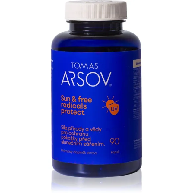 Tomas Arsov SUN & FREE kapsle pro ochranu pokožky 90 cps