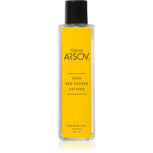 Tomas Arsov Yuzu Red Pepper Vetiver parfémovaný sprchový gel s hydratačním účinkem pro ženy 200 ml