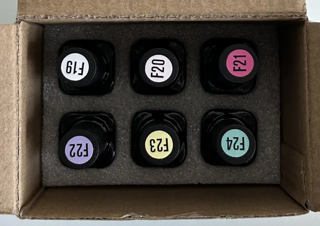 TOMICCA Sada gelových laků UV/LED 6x8ml
