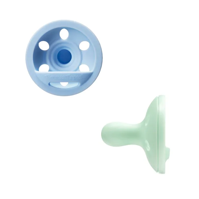 Tommee Tippee Breast-like silikonový dudlík 0-6m, Boy 2 ks modrá