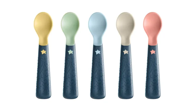 Tommee Tippee Easigrip 6m+ široké lžičky 5 ks