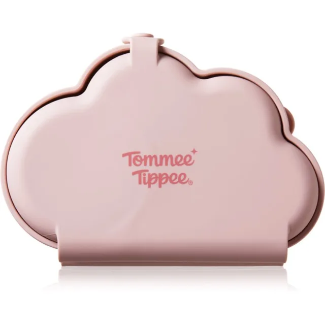Tommee Tippee EasiStick™ Silicone Foldable Plate svačinový box 4m+ Pink 1 ks