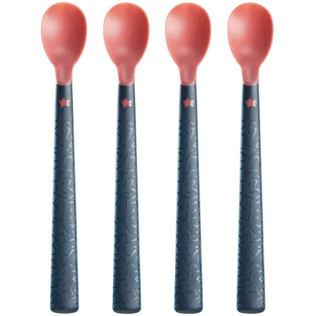 Tommee Tippee Heat Sense lžička s tepelným senzorem 4m+ 4 ks