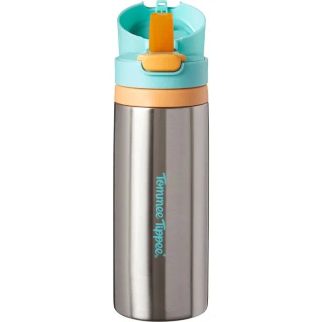 Tommee Tippee On The Go nerezová termoláhev se silikonovým pítkem 24m+ 500 ml