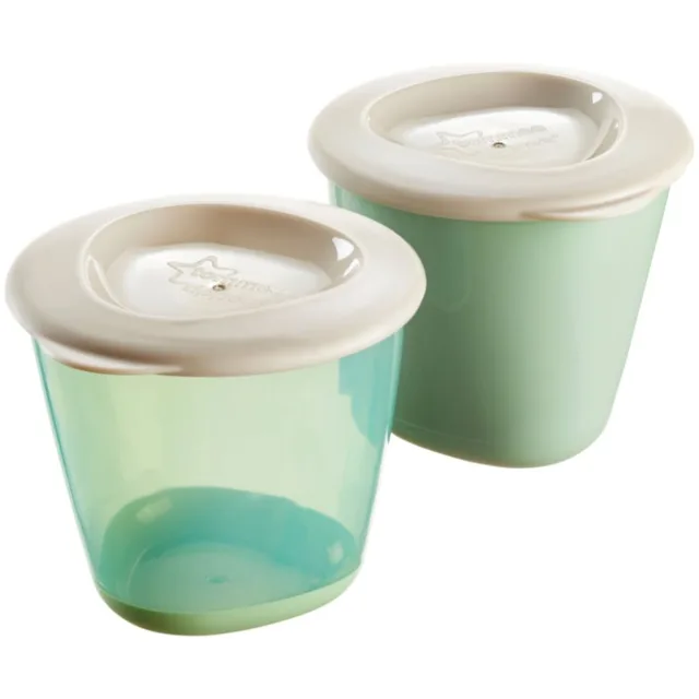 Tommee Tippee Pop-ups zásobníky k uchovávání pokrmů 2x110 ml