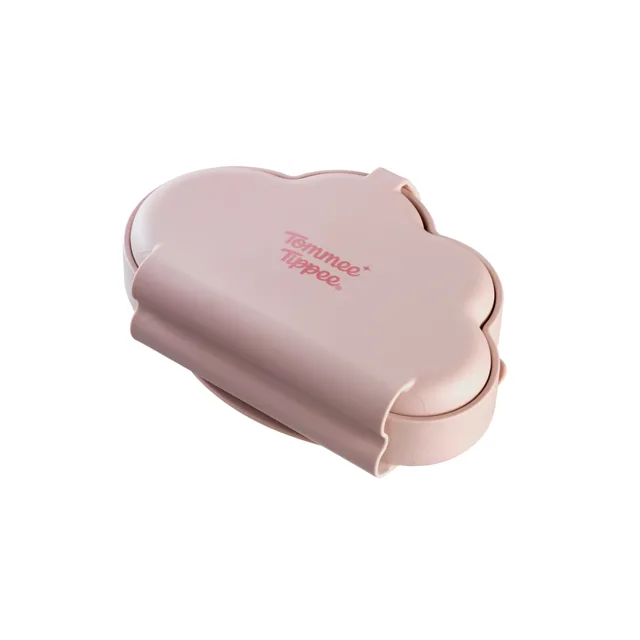 Tommee Tippee Silikonový svačinový box 1 ks růžový