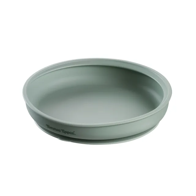 Tommee Tippee Silikonový talíř s přísavkou zelený