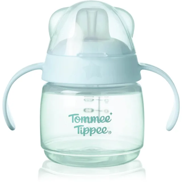 Tommee Tippee Transition Spout Cup netekoucí hrnek 4m+ Blue 150 ml