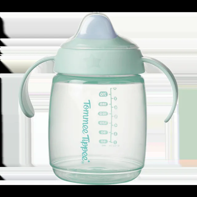 Tommee Tippee Tréninkový hrneček se savičkou 6m+ 240 ml zelený