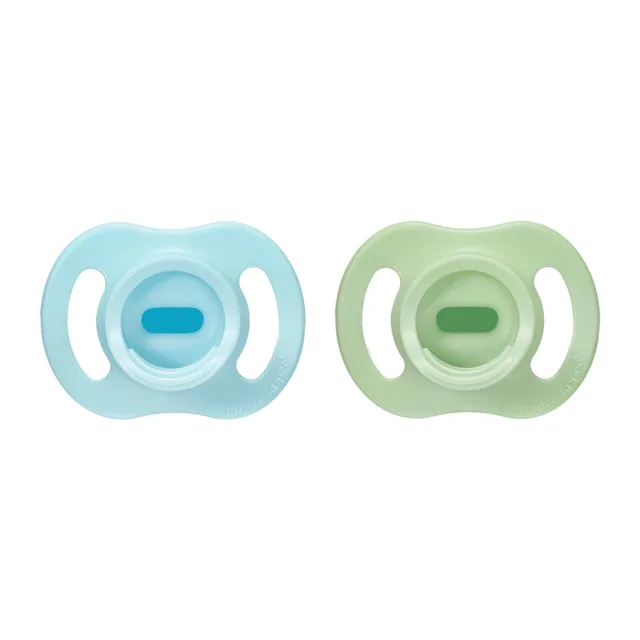 Tommee Tippee Ultra-light silikonový dudlík 0-6m, Boy 2 ks modrá