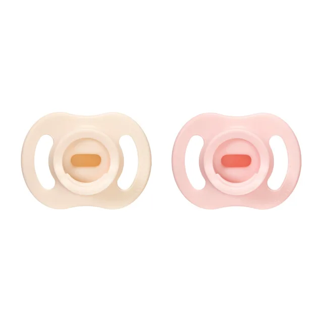 Tommee Tippee Ultra-light silikonový dudlík 0-6m, Girl 2 ks růžová