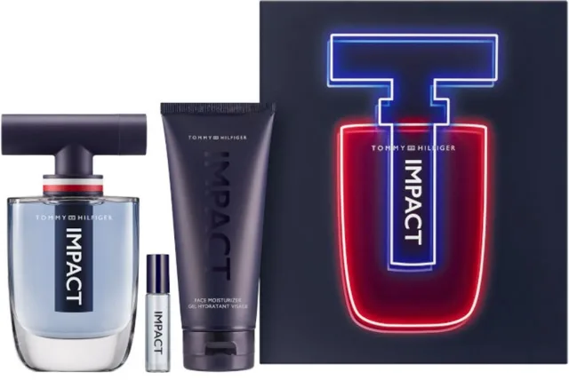 Tommy Hilfiger Impact - EDT 100 ml + EDT 4 ml + sprchový gel 100 ml